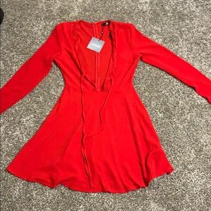 Missguided A-line dress